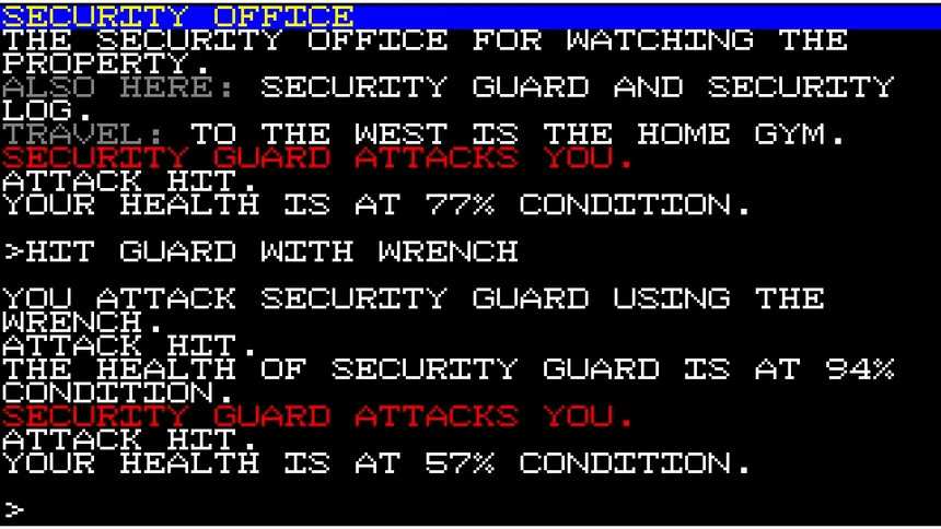 Скриншот 5 к игре Ozapell Mystery Text Adventure