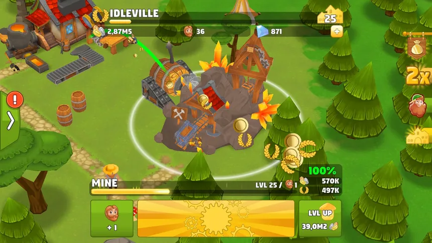 Скриншот 4 к игре Idle Kingdom Builder