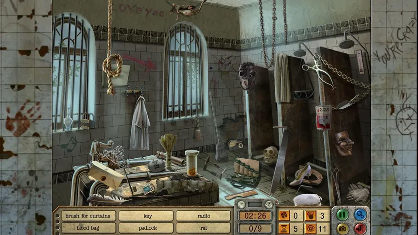 Скриншот 1 к игре Dark Asylum: Mystery Adventure