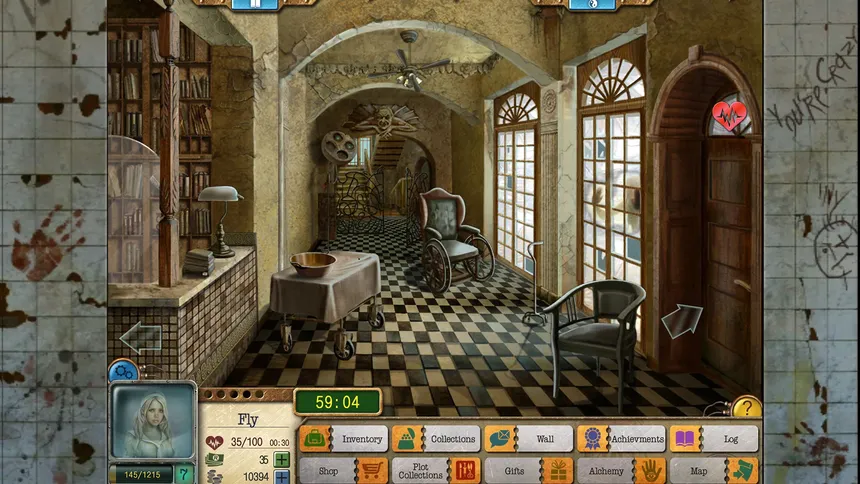 Скриншот 3 к игре Dark Asylum: Mystery Adventure
