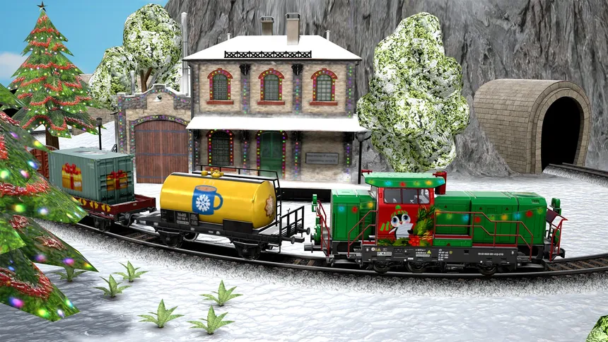 Скриншот 4 к игре Model Railway Easily Christmas