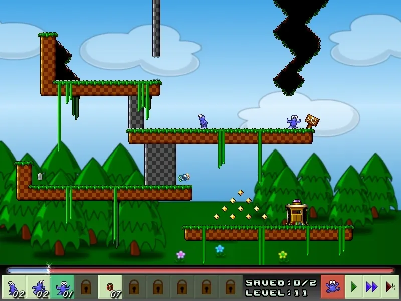Скриншот 1 к игре The Bloobles and the Quest for Chocolate