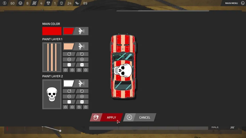 Скриншот 6 к игре Bloody Rally Show