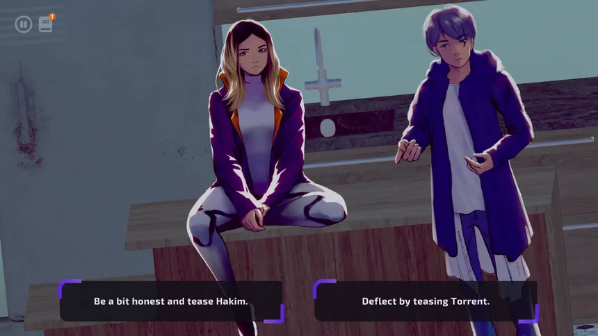 Скриншот 6 к игре Solace State: Киберпанк-новелла