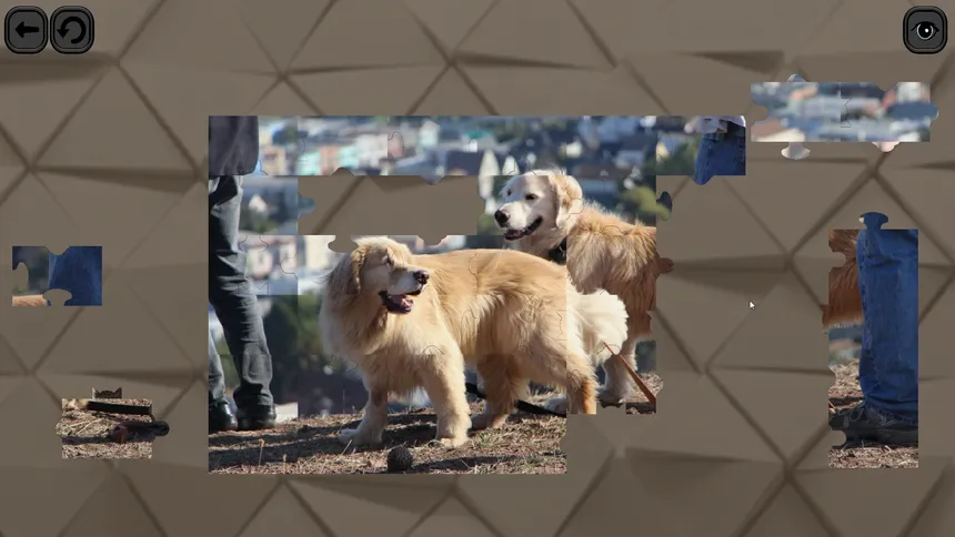 Скриншот 5 к игре Puzzles for smart: Dogs