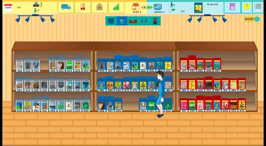 Скриншот 1 к игре Shop Manager : Video Game Tycoon