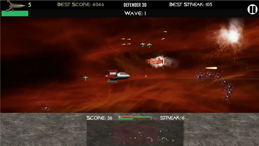 Скриншот 2 к игре DEFENDER 3D