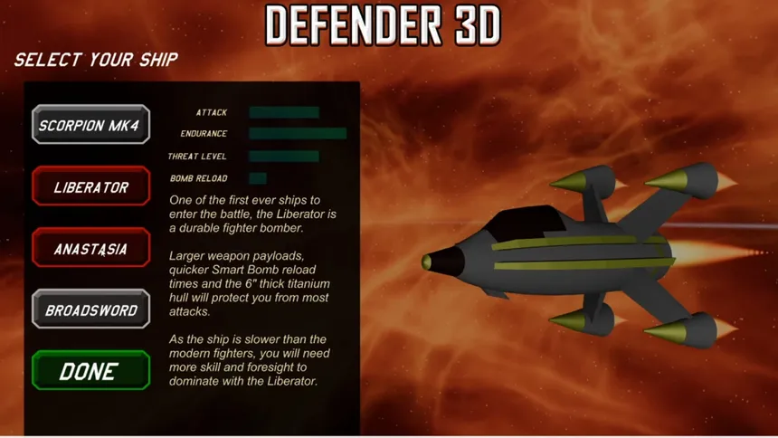 Скриншот 4 к игре DEFENDER 3D