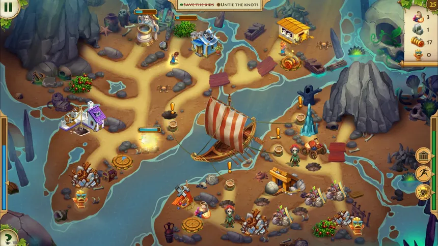Скриншот 3 к игре Kids of Hellas: Back to Olympus