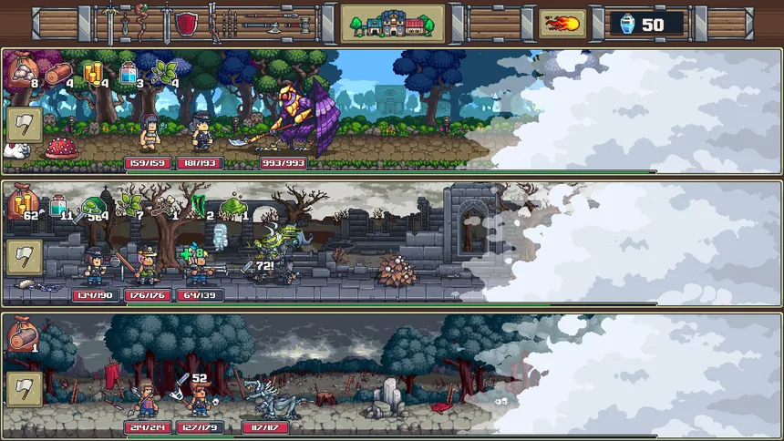 Скриншот 2 к игре Swag and Sorcery