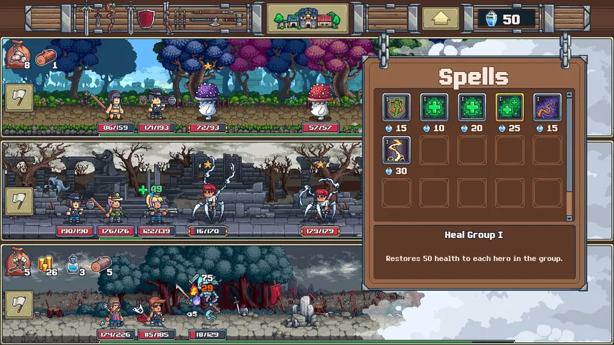 Скриншот 4 к игре Swag and Sorcery