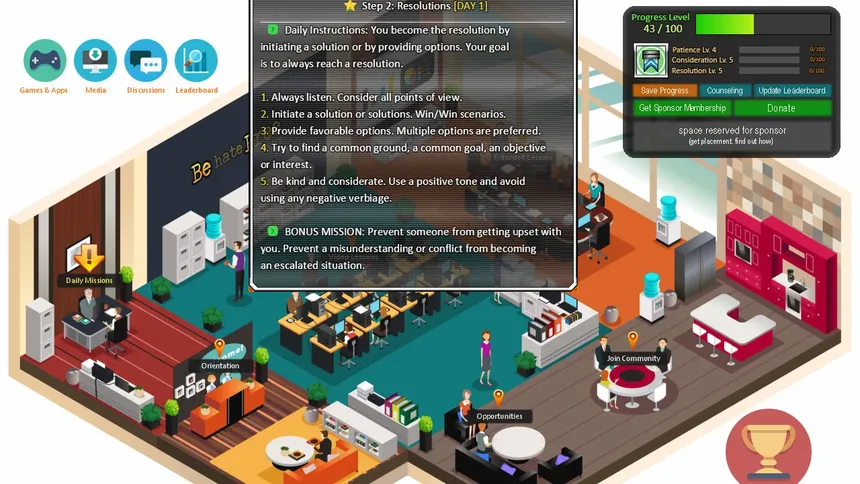 Скриншот 5 к игре Be hate Free: Interactive