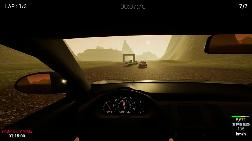Скриншот 1 к игре CrazyDriving