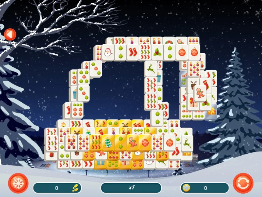 Скриншот 2 к игре Christmas Mahjong 2