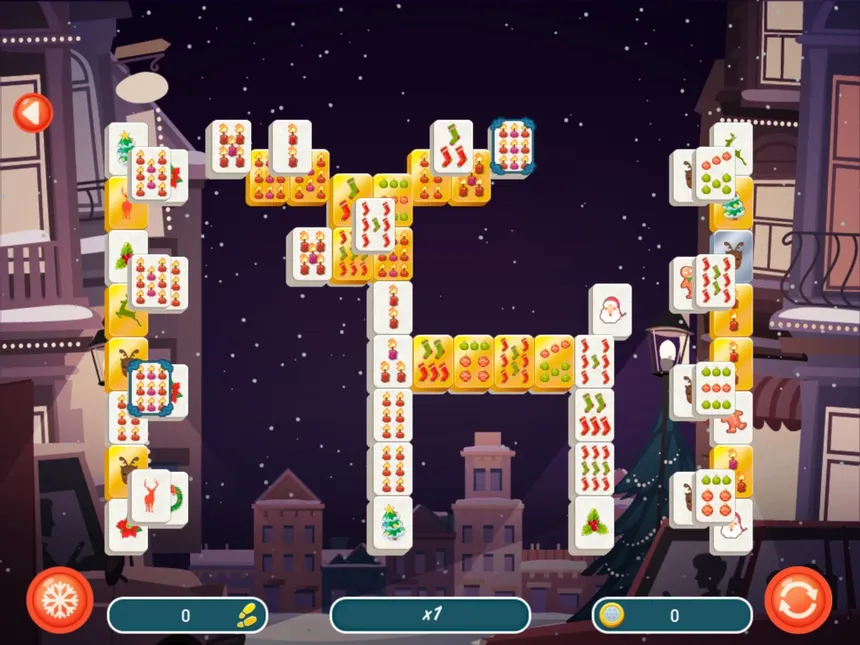 Скриншот 6 к игре Christmas Mahjong 2