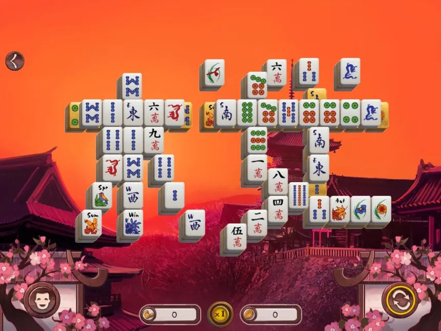 Скриншот 3 к игре Sakura Day 2 Mahjong