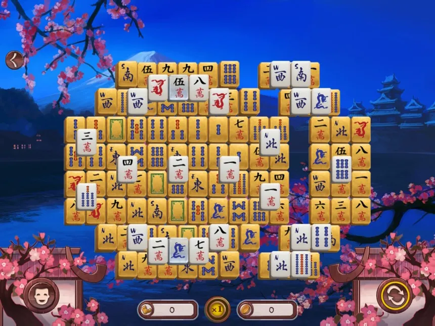 Скриншот 5 к игре Sakura Day 2 Mahjong