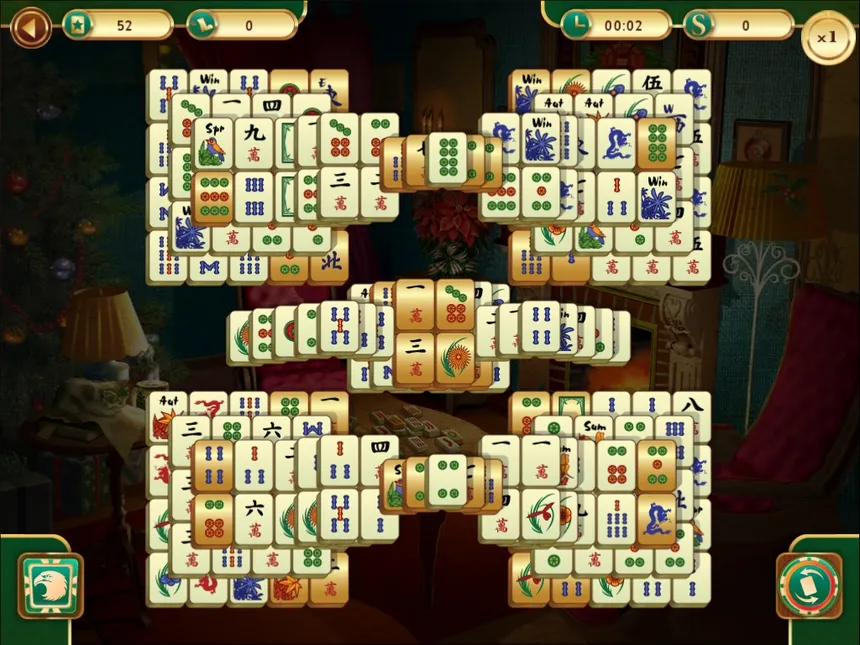 Скриншот 5 к игре Christmas Mahjong