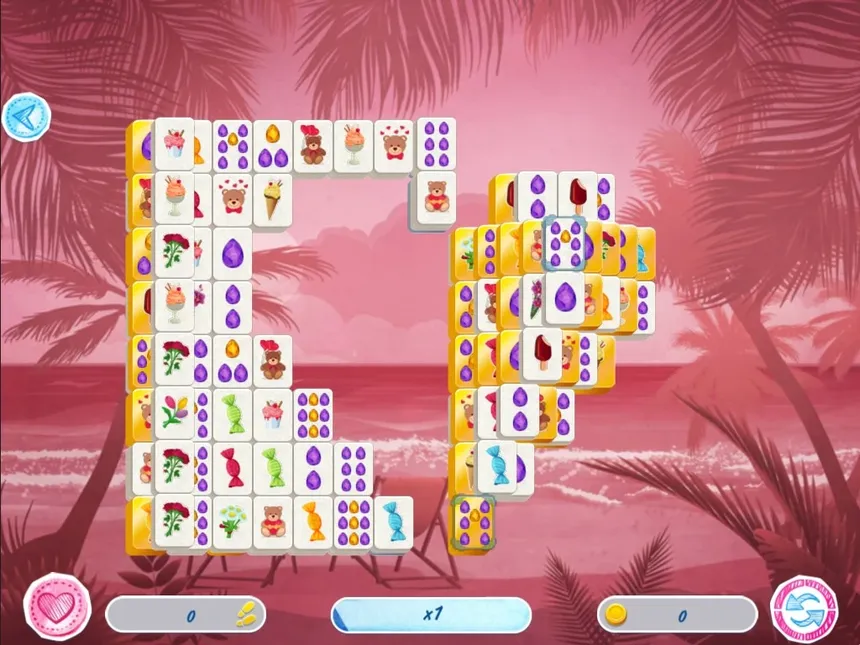 Скриншот 2 к игре Mahjong Valentine's Day