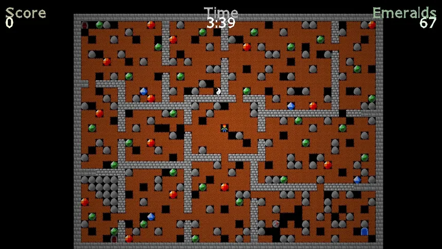 Скриншот 1 к игре Diamond Caves