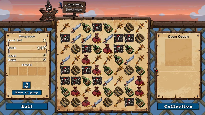 Скриншот 1 к игре Puzzle Plunder