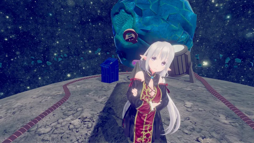 Скриншот 1 к игре Tale of the Fragmented Star: Single Fragment Version / 星の欠片の物語、ひとかけら版