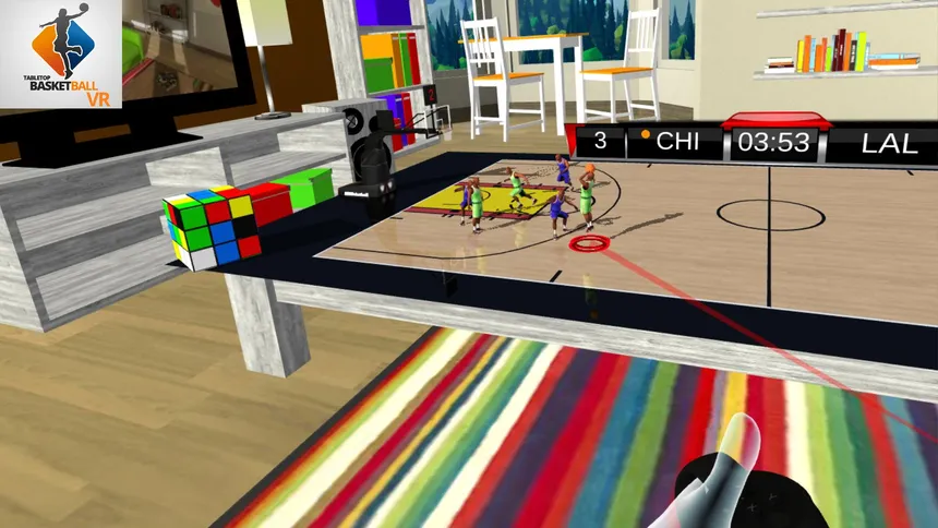 Скриншот 2 к игре Tabletop Basketball VR