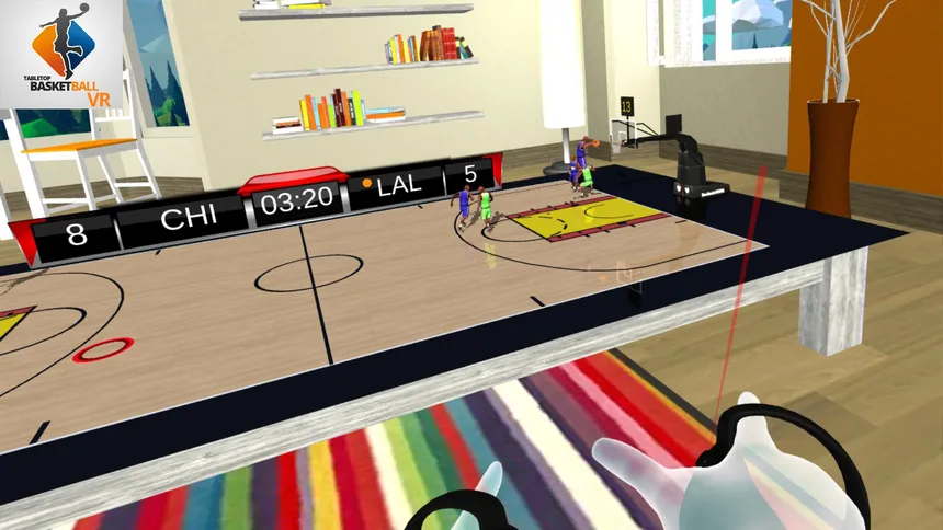 Скриншот 3 к игре Tabletop Basketball VR