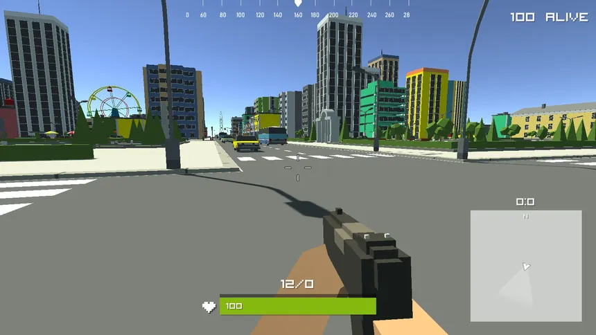 Скриншот 3 к игре Pixel Royale