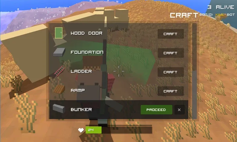 Скриншот 4 к игре Pixel Royale