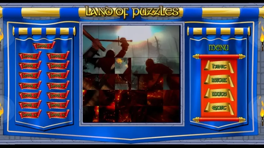 Скриншот 1 к игре Land of Puzzles: Battles