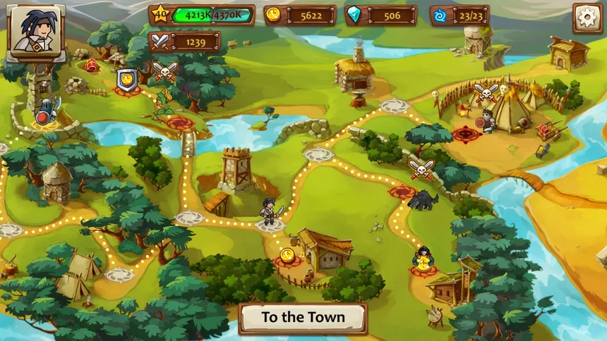 Скриншот 2 к игре Braveland Heroes