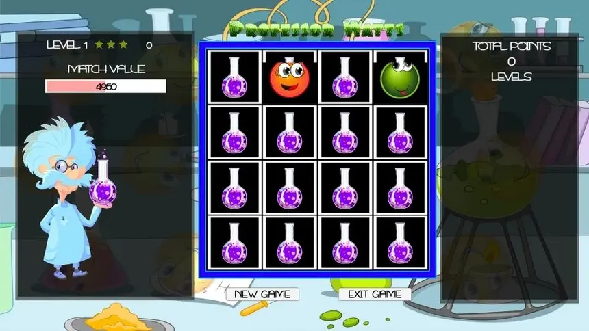 Скриншот 4 к игре Professor Watts Memory Match: Expressions