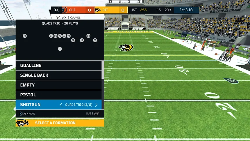 Скриншот 3 к игре Axis Football 2018