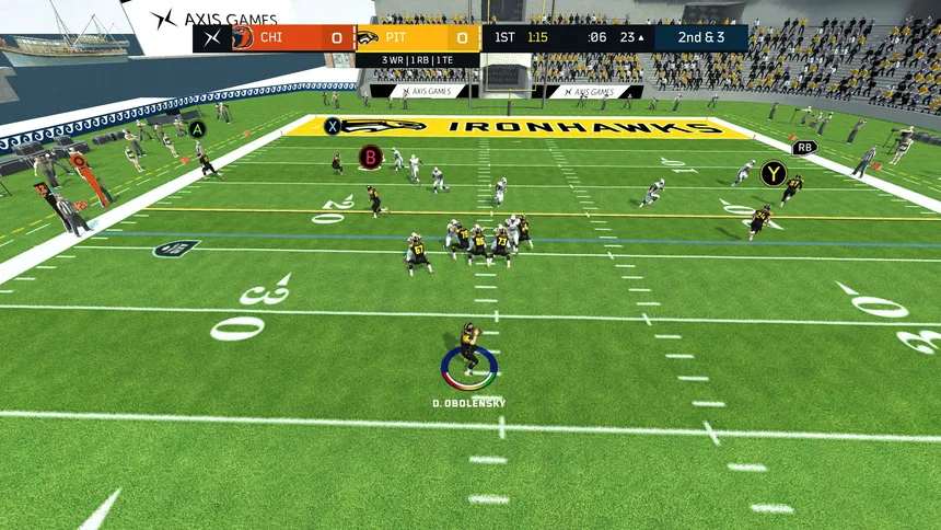 Скриншот 6 к игре Axis Football 2018