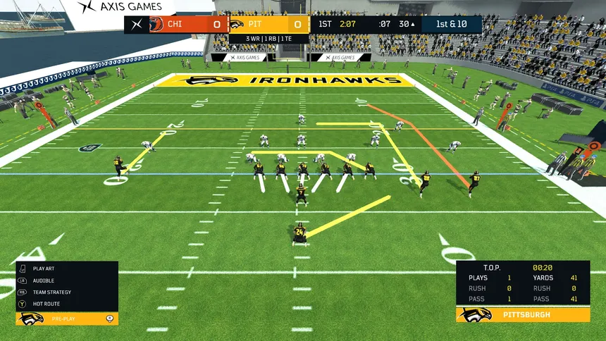 Скриншот 8 к игре Axis Football 2018
