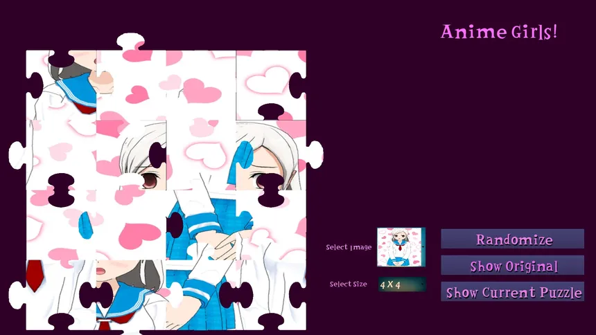 Скриншот 1 к игре Hentai Weed PuZZles