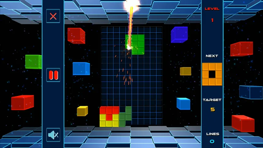 Скриншот 3 к игре Shoottris: Beyond the Classic Game