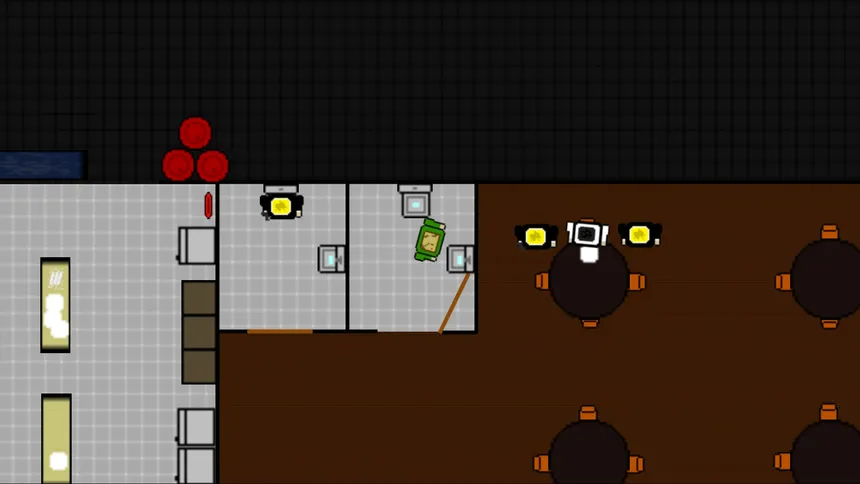 Скриншот 1 к игре A Top-Down Job: Blood Gain