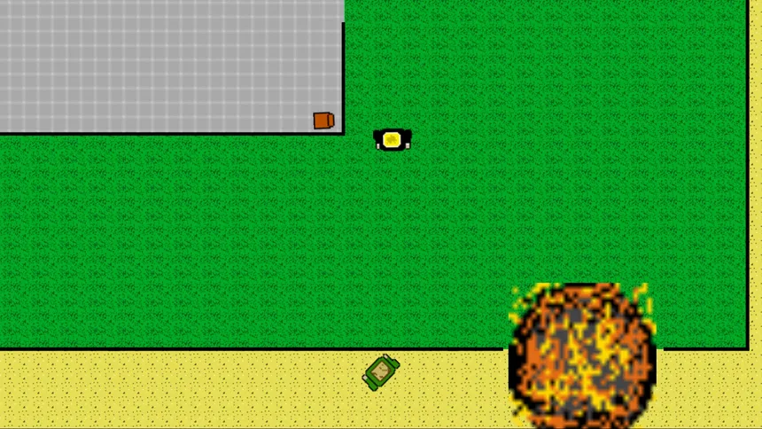 Скриншот 4 к игре A Top-Down Job: Blood Gain