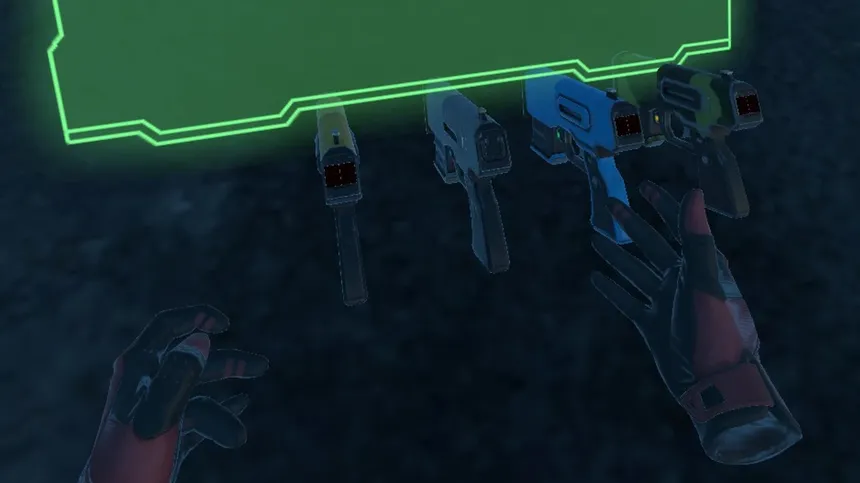 Скриншот 1 к игре RAYGUN COMMANDO VR 2