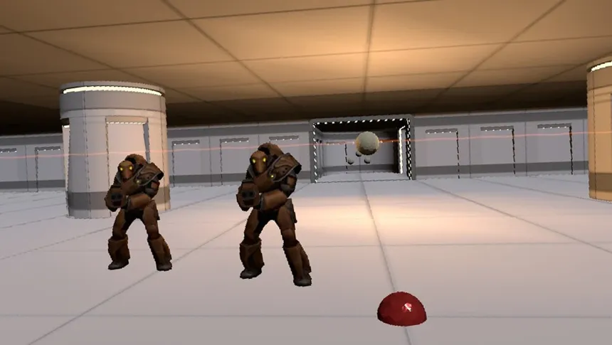 Скриншот 2 к игре RAYGUN COMMANDO VR 2