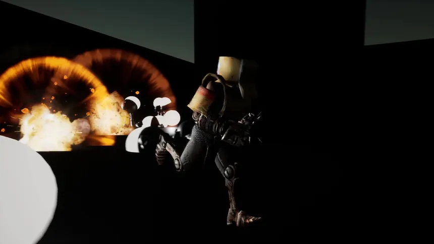 Скриншот 3 к игре Lamp Man Down