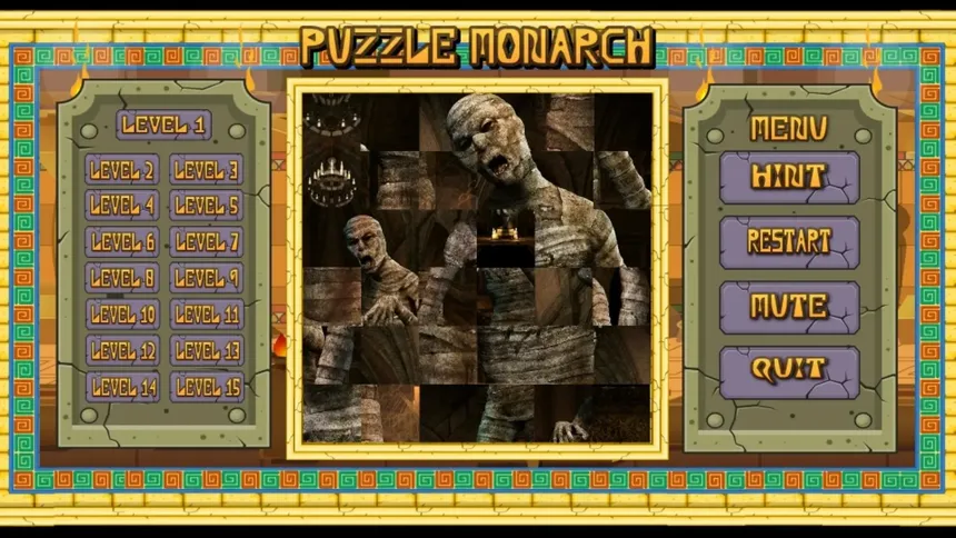 Скриншот 1 к игре Puzzle Monarch: Mummy