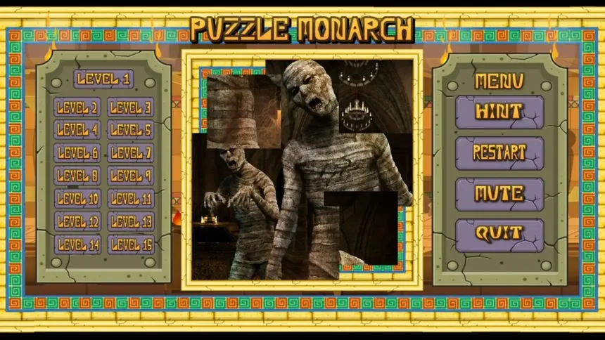 Скриншот 2 к игре Puzzle Monarch: Mummy