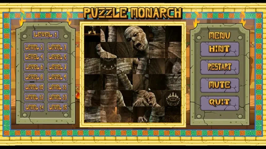Скриншот 3 к игре Puzzle Monarch: Mummy