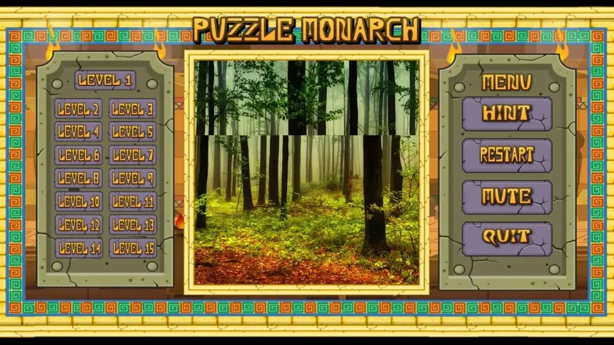 Скриншот 1 к игре Puzzle Monarch: Forests