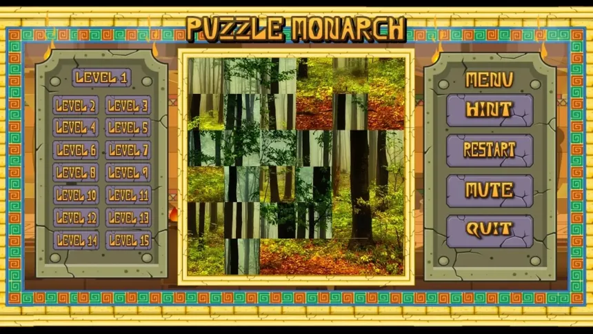 Скриншот 2 к игре Puzzle Monarch: Forests