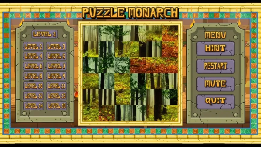 Скриншот 4 к игре Puzzle Monarch: Forests