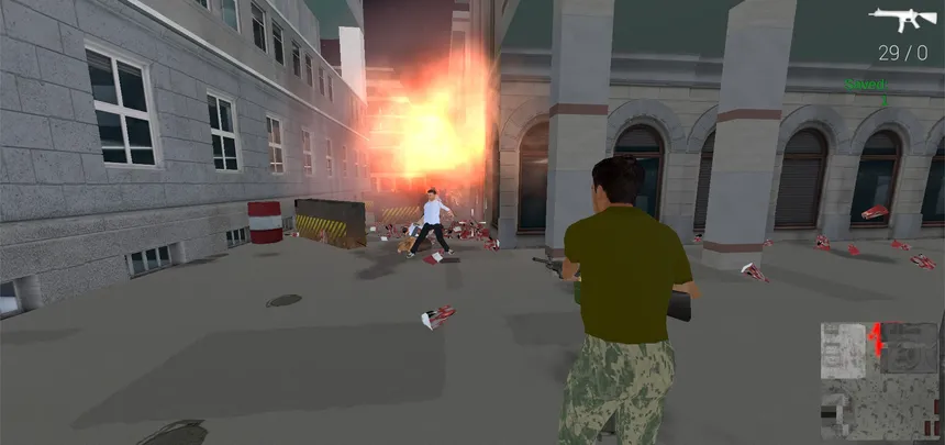 Скриншот 3 к игре Get To A Gun